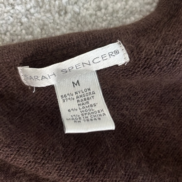Sarah Spencer Brown Sweater - Picture 2 of 2